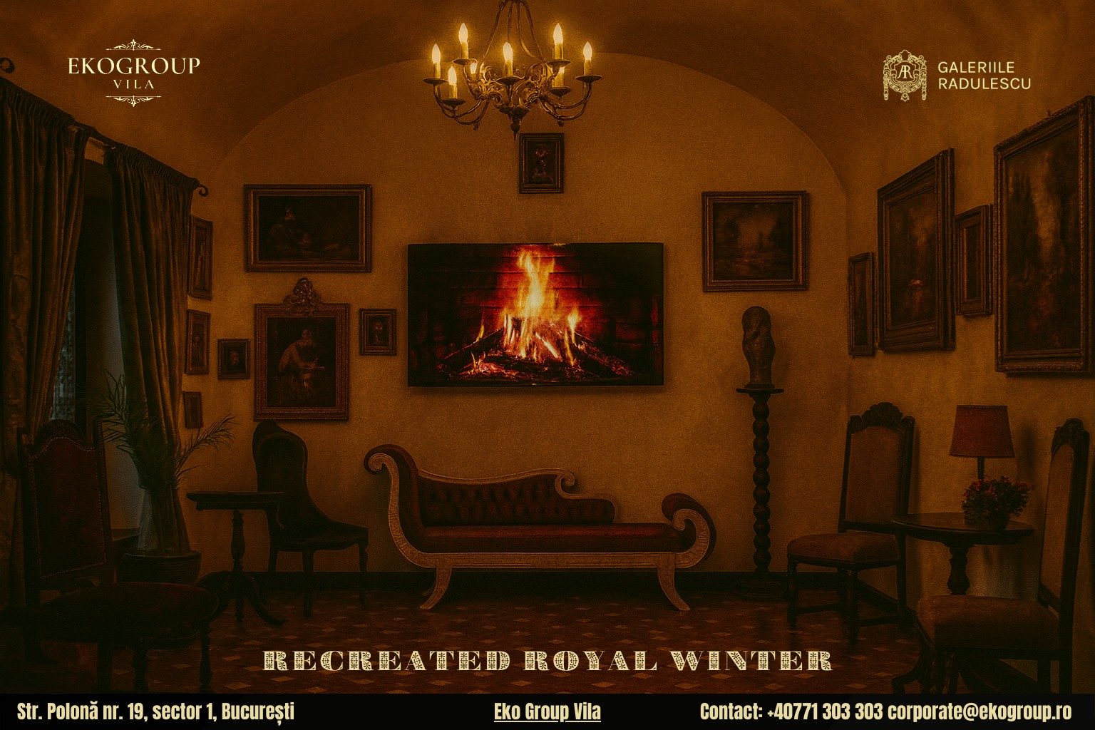 Obiceiuri de iarnă în Bucureștiul regal reînviate prin expoziția Crăciunul anilor ’30 la Eko Group Vila