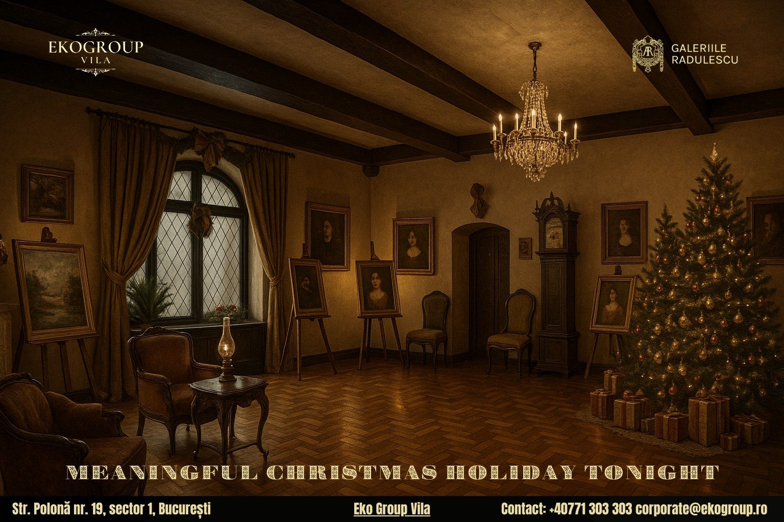 Vacanța de Crăciun: O incursiune culturală în atmosfera anilor ’30 la Eko Group Vila